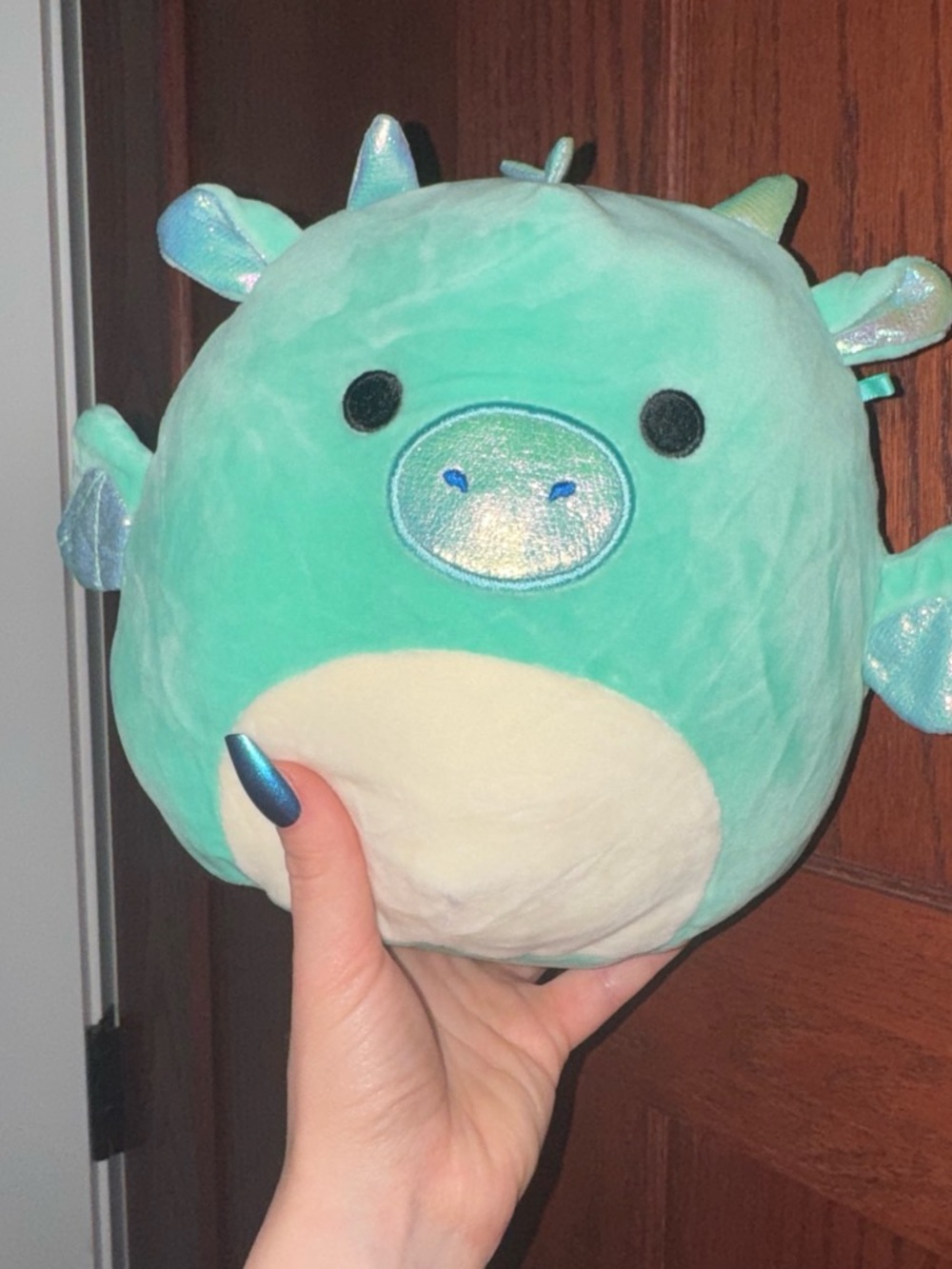 Squishmallow Plush Mint Green Dragon